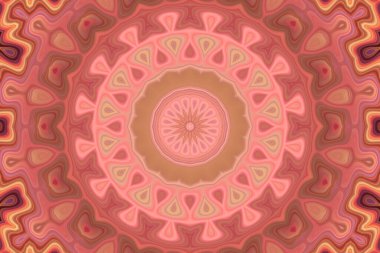 Soyut neon parıldayan fantezi arka planı. 