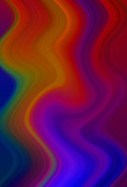 Soyut neon parıldayan fantezi arka planı. 