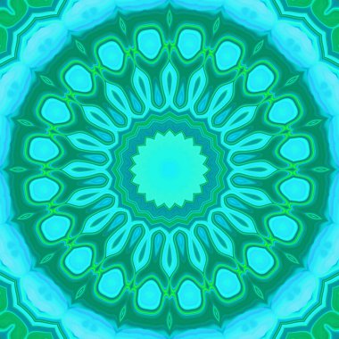 Soyut neon parıldayan fantezi arka planı. 