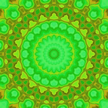 Esrarengiz neon soyut arka plan. Fantezi fraktal kavramı