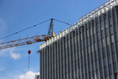 şehir konsepti, şehir manzarası arkaplan görüntüsü  