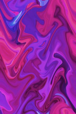 Esrarengiz neon soyut arka plan. Fantezi fraktal kavramı