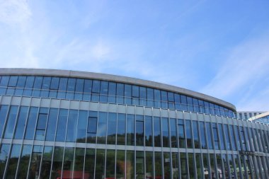 şehir konsepti, şehir manzarası arkaplan görüntüsü  