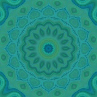 Esrarengiz neon soyut arka plan. Fantezi fraktal kavramı