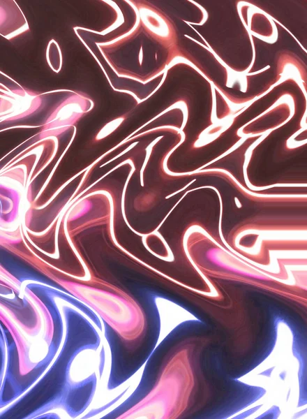 Ezoterik sihirli neon parlayan geometrik mandala fantezi fraktal. Soyut arkaplan.