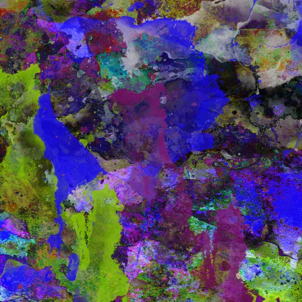 Soyut suluboya tasarımı, boyalı dokuya yakın çekim. Asgari arkaplan.