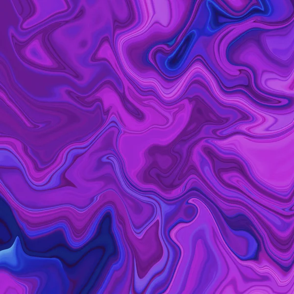 Esrarengiz neon parlayan geometrik soyut arkaplan. Fantezi fraktal kavramı