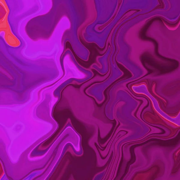 Esrarengiz neon parlayan geometrik soyut arkaplan. Fantezi fraktal kavramı