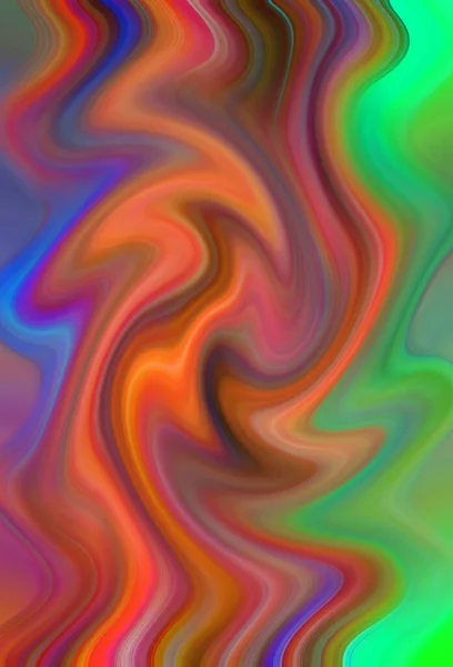 Fundo Abstrato Colorido Conceito Fractal Fantasia — Fotografia de Stock