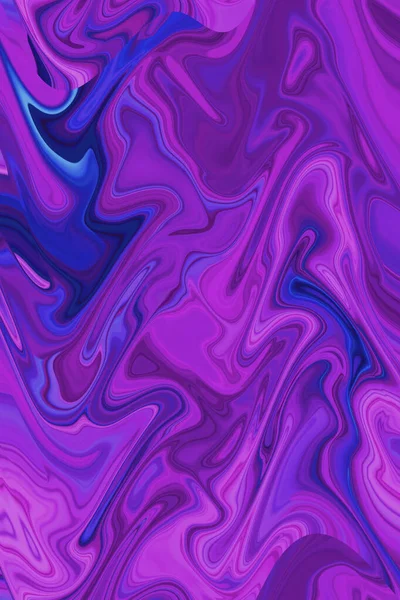 Esrarengiz neon parlayan geometrik soyut arkaplan. Fantezi fraktal kavramı