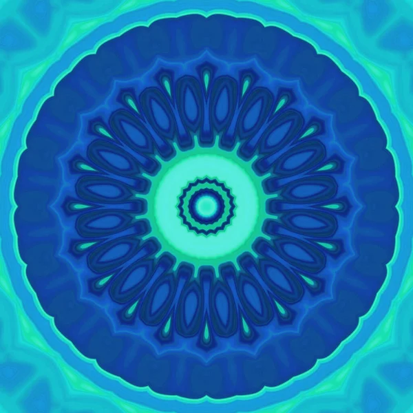 Esrarengiz neon soyut arka plan. Fantezi fraktal kavramı