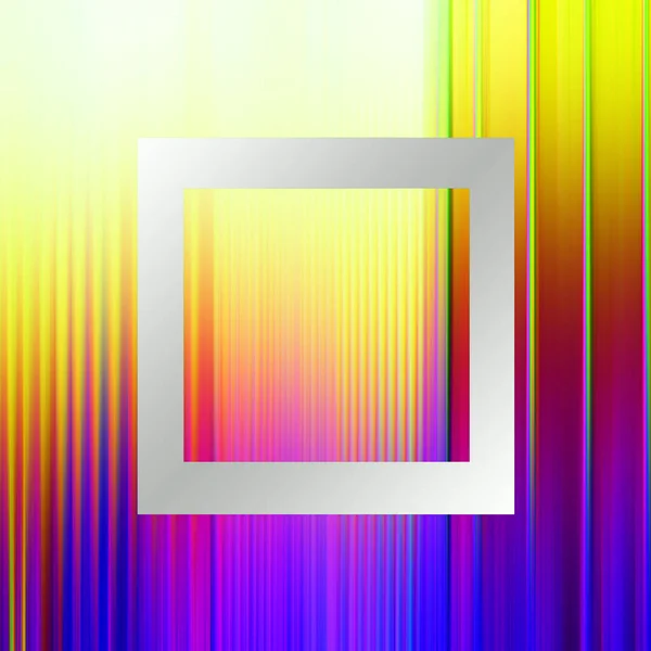 Abstract Colorful White Frame Background — Stock Photo, Image