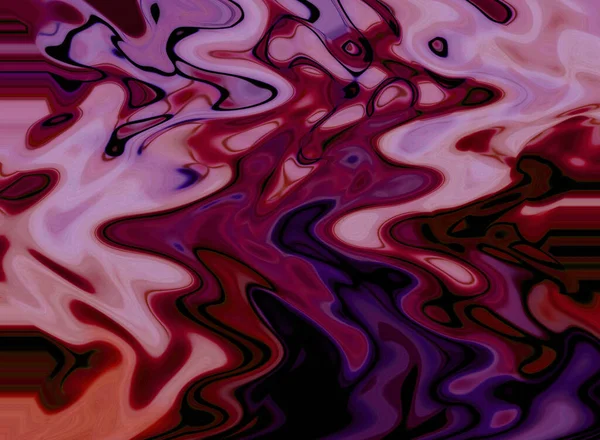 Esoterische Magie Neon Gloeiende Geometrische Mandala Fantasie Fractal Abstracte Achtergrond — Stockfoto