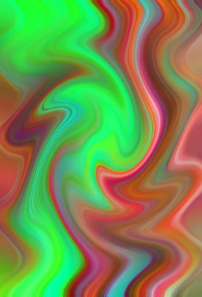 Kleurrijke Abstracte Achtergrond Fantasie Fractal Concept — Stockfoto