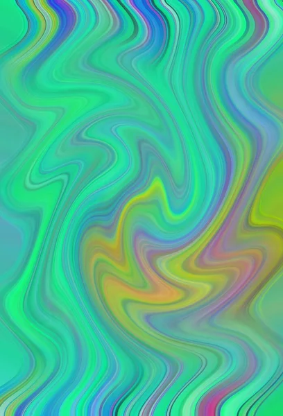 Fondo Abstracto Colorido Concepto Fractal Fantasía — Foto de Stock
