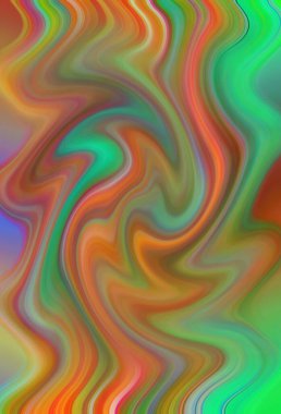 Esrarengiz neon soyut arka plan. Fantezi fraktal kavramı