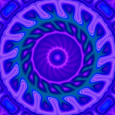 Esrarengiz neon soyut arka plan. Fantezi fraktal kavramı