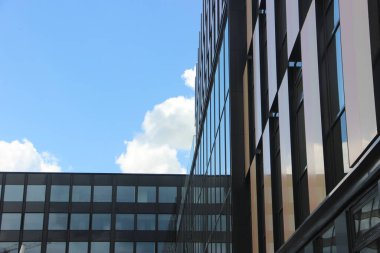 şehir konsepti, şehir manzarası arkaplan görüntüsü  