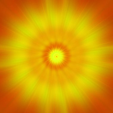 Esrarengiz neon parlayan geometrik soyut arkaplan. Fantezi fraktal kavramı