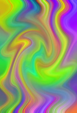 Esrarengiz sihirli neon parlayan geometrik mandala fantezi fraktal. Soyut arkaplan.