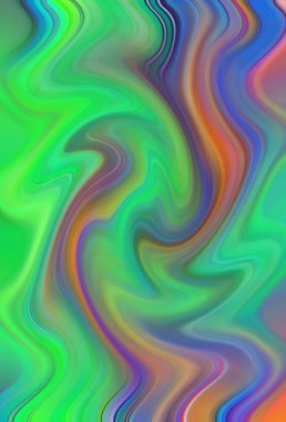 Soyut neon parıldayan fantezi arka planı. 