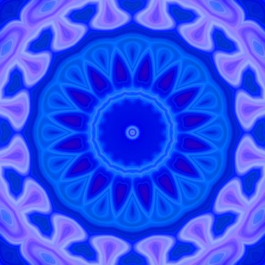 Esrarengiz renkli soyut arkaplan. Fantezi neon fraktal kavramı