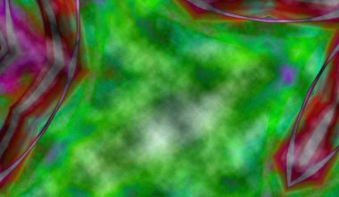 Esrarengiz renkli soyut arkaplan. Fantezi neon fraktal kavramı