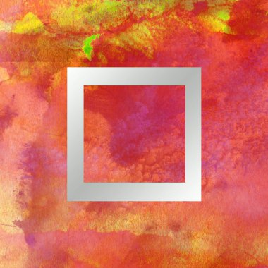 Soyut suluboya tasarımı, boyalı dokuya yakın çekim. Asgari arkaplan.