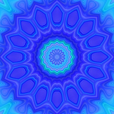 Esrarengiz renkli soyut arkaplan. Fantezi neon fraktal kavramı