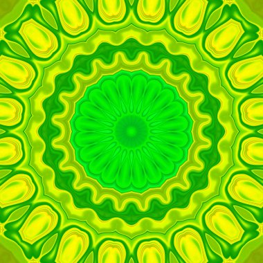 Esrarengiz renkli soyut arkaplan. Fantezi neon fraktal kavramı