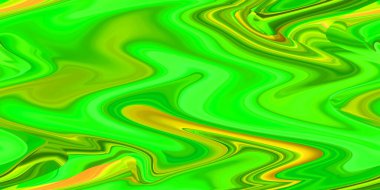 Esrarengiz neon parlayan geometrik soyut arkaplan. Fantezi fraktal kavramı