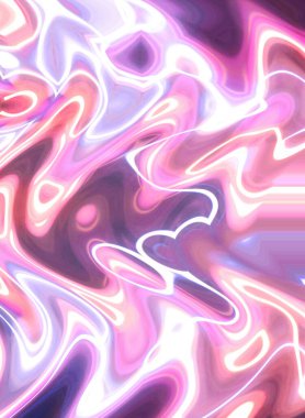 Ezoterik sihirli neon parlayan geometrik mandala fantezi fraktal. Soyut arkaplan.