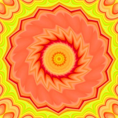 Renkli soyut arka plan. Fantezi mandala konsepti