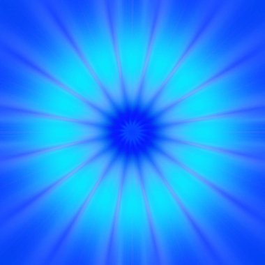 Esrarengiz neon parlayan geometrik soyut arkaplan. Fantezi fraktal kavramı