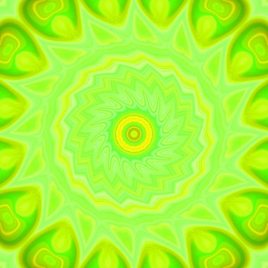 Esrarengiz neon soyut arka plan. Fantezi fraktal kavramı