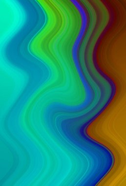 Esrarengiz renkli soyut arkaplan. Fantezi neon fraktal kavramı