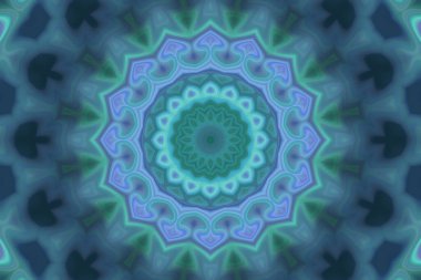 Renkli soyut arka plan. Fantezi mandala konsepti