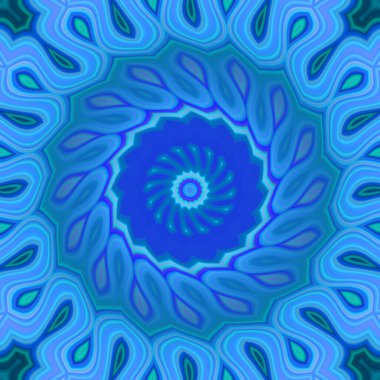 Esrarengiz renkli soyut arkaplan. Fantezi neon fraktal kavramı