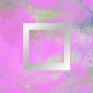 Soyut suluboya tasarımı, boyalı dokuya yakın çekim. Asgari arkaplan.