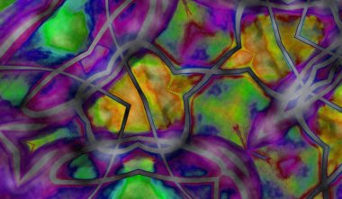 Renkli soyut arka plan. Fantezi fraktal kavramı