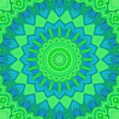 Soyut neon parıldayan fantezi arka planı.  