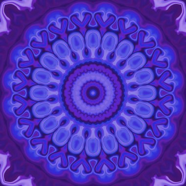 Renkli soyut arka plan. Fantezi neon fraktal kavramı