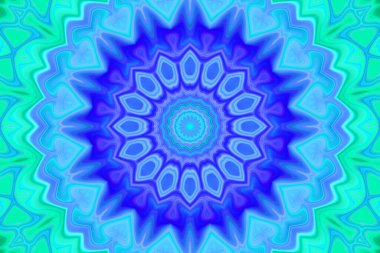 Renkli soyut arka plan. Fantezi mandala konsepti