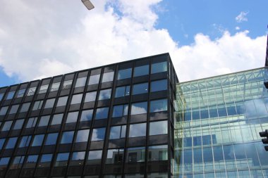 şehir konsepti, şehir manzarası arkaplan görüntüsü  