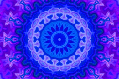 Renkli soyut arka plan. Fantezi neon fraktal kavramı