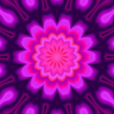 Renkli soyut arka plan. Fantezi neon fraktal kavramı