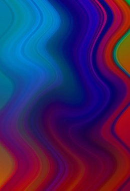 Renkli soyut arka plan. Fantezi neon fraktal kavramı