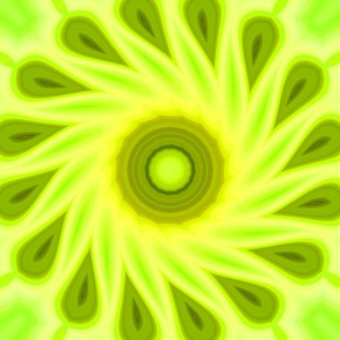 Esrarengiz renkli soyut arkaplan. Fantezi neon fraktal kavramı