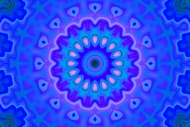 Renkli soyut arka plan. Fantezi neon fraktal kavramı