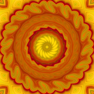 Renkli soyut arka plan. Fantezi neon fraktal kavramı